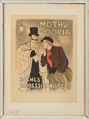 
	
		Théophile Alexandre Steinlen (1859-1923)
		Mothu et Doria  Scenes Impressionistes
		