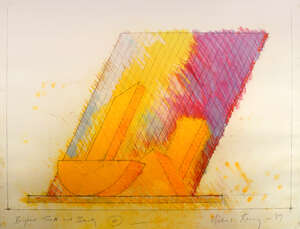 
	
		Michael Kenny RA, 
		British 1941-1999- 
		 
		Beyond Truth and Beauty 4, 1989; 
		 
		