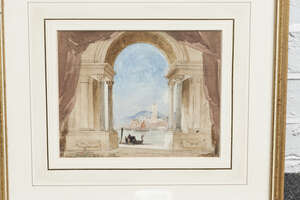 
	
		William James Callcott, 
		British fl. 1843-1896-
		 
		The Act Drop - Olympic...