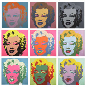 
	
		After Andy Warhol,
		American 1928-1987- 
		 
		Marilyn Monroe;
		 
		nine...