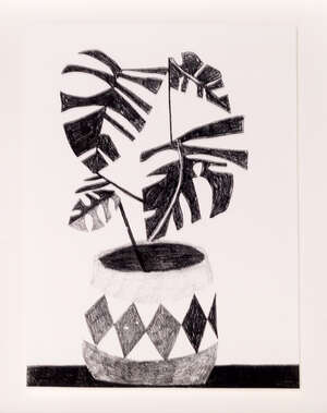 
	
		Jonas Wood, 
		American b. 1977-
		 
		Untitled, 2009;
		 
		xerox print on wove, signed...