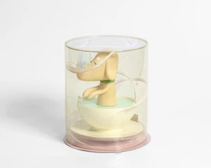 Yoshitomo Nara,&nbsp;Japanese, b.1959-&nbsp;Pup Cup, 2003;&nbsp;
mixed plastic parts,&nbsp;produced by Cereal Art,&nbsp;