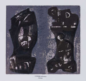 
	
		Henry Moore OM CH FBA,
		British 1898-1986-
		 
		Ideas for Metal Sculpture V [Cramer...