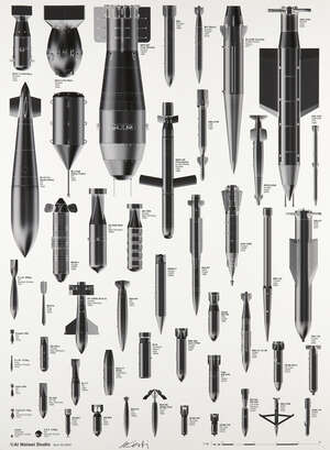
	
		Ai Weiwei, 
		Chinese b.1957- 
		 
		Bomb, 2020; 
		 
		digital inkjet print on 310gsm...