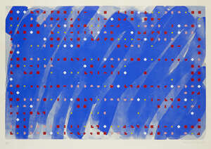 
	
		Brian Clarke, 
		British b.1953- 
		 
		Time Lag Zero, 1980; 
		 
		screenprint in...