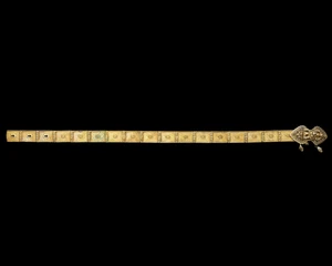 A filigree and open work mounted belt buckle,Possibly Armenia, Ottoman provinces, late 19th...