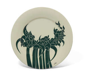 Mohammad Ehsaie (Iranian, b. 1939) 
Narcissus
signed with initials ME (lower right)
porcelain,...