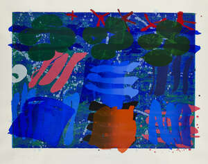 
	
		Albert Irvin RA, 
		British 1922-2015- 
		 
		Trinity II, 1995; 
		 
		etching with...