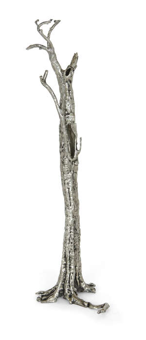 
	
		Ai Weiwei, 
		Chinese b.1957- 
		 
		Miniature Pequi Tree, 2021; 
		 
		tin sculpture,...