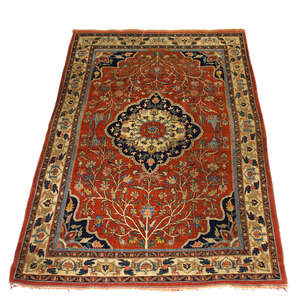 
	
		A Bidjar rug, Northwest Persia, late 19th/ early 20th century, the central medallion in a...