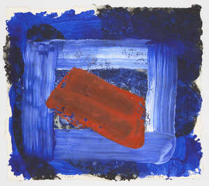 
	
		Sir Howard Hodgkin CH CBE,
		British 1932-2017-
		 
		Norwich, 1999;
		 
		lift-ground...