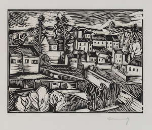 
	
		Maurice de Vlaminck,
		French 1876-1958-
		 
		Montral [Walterskirchen 8], 1913;
		 
		
