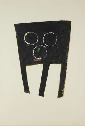 Ulrike Hogrebe, 
German b. 1954-
 
Untitled abstract compositions, 1988; 
 
three oils on canvas...