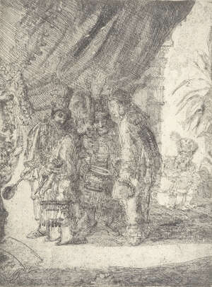 
	
		James Ensor, 
		Belgian 1860-1949- 
		 
		'Iston, Pouffamatus, Cracozie et...