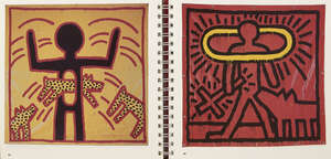 
	
		Keith Haring, 
		American 1958-1990- 
		 
		Tony Shafrazi Gallery Exhibition...