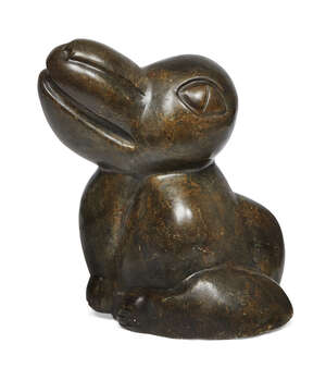 
	
		S Muchembere, a hardstone model of a bird, inscribed to the underside S Muchembere, 2136,...