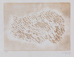 
	
		Jean Signovert,
		French 1919-1981-
		 
		Sublime;
		 
		etching and carborundum on...