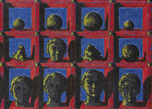 
	
		Fredrich J. Fuchs, 
		American, late 20th century/ early 21st century-
		 
		'Boxed...