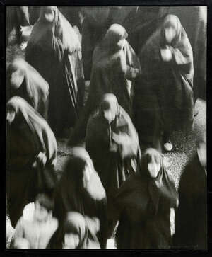 
	
		Naveed Nour, 
		German b.1963- 
		 
		Silent Voice, 2008; 
		 
		photograph on canvas,...