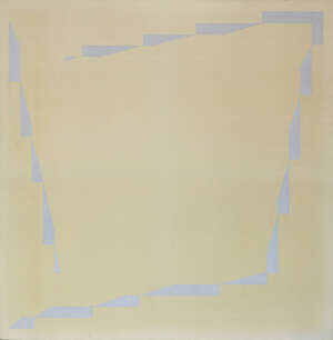 
	
		Mark Lancaster,
		British b.1938- 
		 
		Hood; 
		 
		acrylic on canvas, signed,...