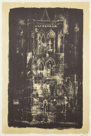 
	
		John Piper CH,
		British 1903-1992-
		 
		Gedney Lincolnshire [Levinson 139],...