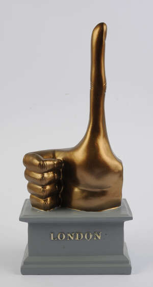 
	
		David Shrigley OBE, 
		British b.1968- 
		 
		Really Good, 2016; 
		 
		polystone...