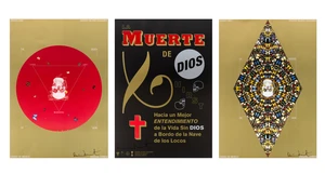 Damien Hirst,&nbsp;British b.1965-&nbsp;La Muerte de Dios, 2006;&nbsp;four offset lithographs for Galleria Hilgario...