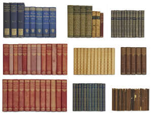 
	
		A collection of approximately 100 volumes of late 18th, 19th and early 20th century...