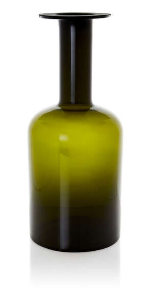 
	
		Otto Brauer (1911-1984) for Holmegaard, 
		 
		'Gulvvase' Oversized bottle vase in...