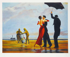 
	
		Mason Storm, 
		British b.1974- 
		 
		Toxic Beach, 2021; 
		 
		giclee print in colours...