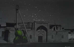 
	
		Alexander Yakut,   
		Russian b.1955-
		 
		Nightscene with watermelons, 2005;
		 
		