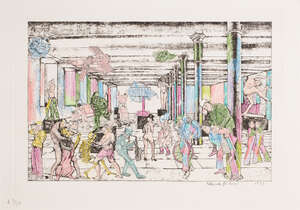 
	
		Sir Eduardo Paolozzi CBE RA, 
		Scottish 1924-2005- 
		 
		Les Chants de Maldoror, 1992;...