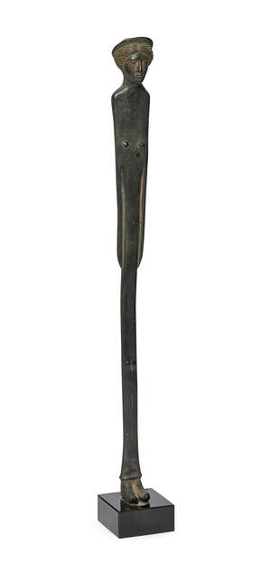 
	
		Musee du Louvre editions, a tall sculpture, c. late 20th century, stamped mark
		a tall...