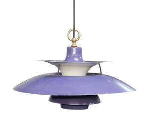 Poul Henningsen (1894-1967) for Louis Poulson'PH5' pendant light, circa 1960/70Enamelled...
