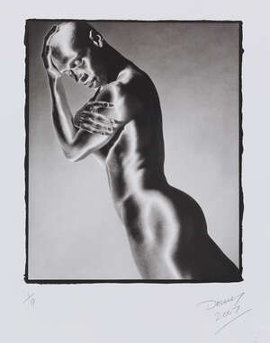 
	
		Peter Dazeley, 
		British b.1948- 
		 
		Solarized Male Nude, 2007; 
		 
		hand printed...
