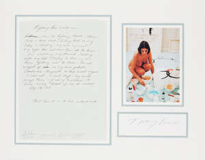 
	
		Tracey Emin CBE RA, 
		British b.1963- 
		 
		Fighting For Love, 1998; 
		offset...