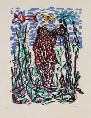 
	
		Jean-Paul Riopelle,
		Canadian 1923-2002-
		 
		The Call [Riopelle 1972.30...