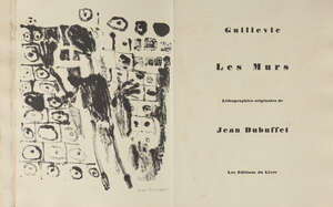 
	
		Jean Dubuffet, 
		French 1901-1985- 
		 
		Les Murs, 1945; 
		 
		the complete suite of...