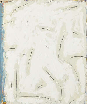 
	
		Bryan Illsley, 
		British b.1937- 
		 
		Blue also;
		 
		acrylic on canvas, signed,...