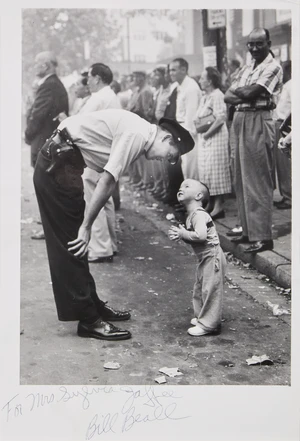 Bill Beall,&nbsp;American 1911-1994,&nbsp;
Police Officer Maurice Cullinane & Allen Weaver at Chinatown...