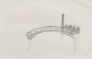 
	
		Mary Newcomb,
		British 1922-2008-
		 
		Gravel Pit Workings; 
		 
		four drawings,...