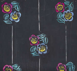 
	
		Raoul Dufy, 
		French 1877-1953-
		 
		'Etude de Fleurs Pour Bianchini- Ferier...