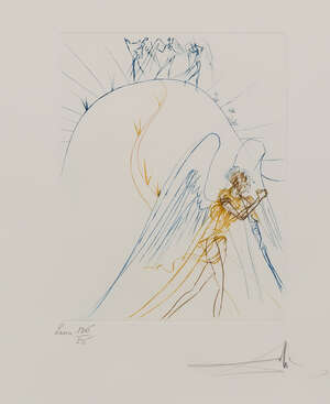 
	
		Salvador Dali,
		Spanish 1904-1989-
		 
		The Flight of Satan [Michler and Löpsinger...