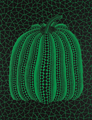 
	
		Yayoi Kusama,
		Japanese b.1929-
		 
		Pumpkin (GT) [Kusama 229], 1996;
		 
		