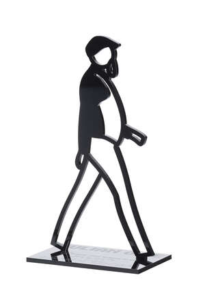 
	
		Julian Opie,
		British b.1958-
		 
		Suwon Invite (Male), 2017;
		 
		laser-cut acrylic...