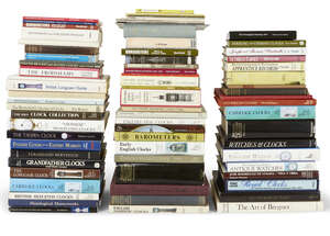 
	
		Horological reference books, including: Charles Allix, Carriage Clocks, Antique...