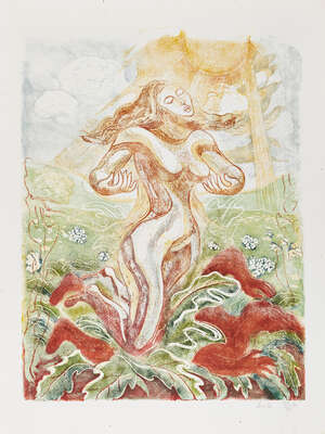 
	
		Leon Underwood, 
		British 1890-1975- 
		 
		Spring: The Return of Persephone, 1950;...