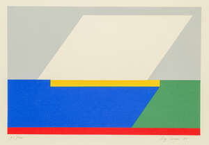 
	
		Roy Conn, 
		British b.1931-2018- 
		 
		Untitled, 1980; 
		 
		screenprint in colours...