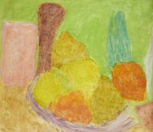 
	
		Elsbeth Juda, 
		German/British 1911-2014- 
		 
		Still Life with Fruit and...