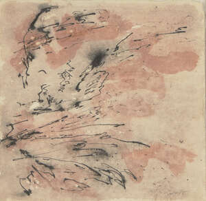 Rajendra Dhawan (Indian, 1936 - 2012), Untitled, Watercolour and ink on paper, Signed and dated...